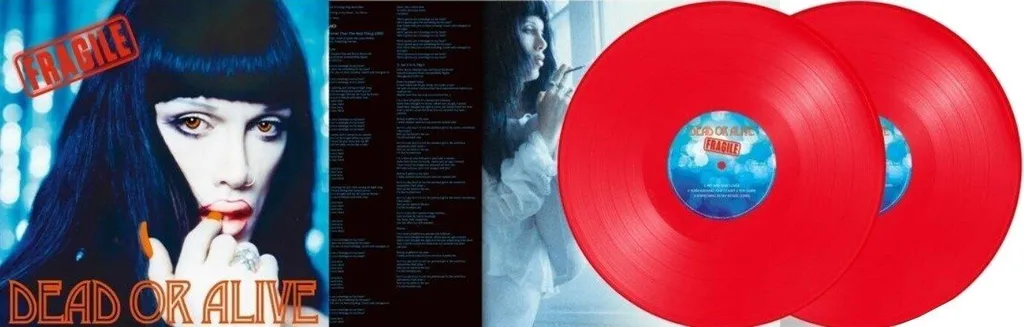 Dead Or Alive Fragile Vinyle Rouge 20e Anniversaire Édition Limitée