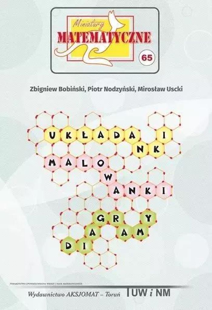Miniatury matematyczne 65 - Zbigniew Bobiński, Piotr Nodzyński, Mirosław Uscki (Lehrbuch für Grundschule 4-6 auf Polnisch)