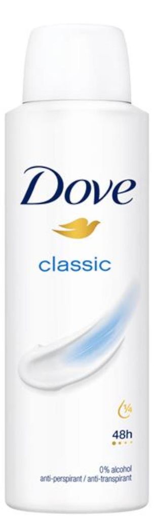 Dove Classic Antitranspirant 150 ml