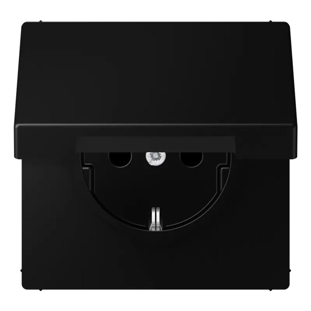 JUNG LS 1520 BFKIKL SWM Steckdose Typ F Schwarz (LS1520BFKIKLSWM)