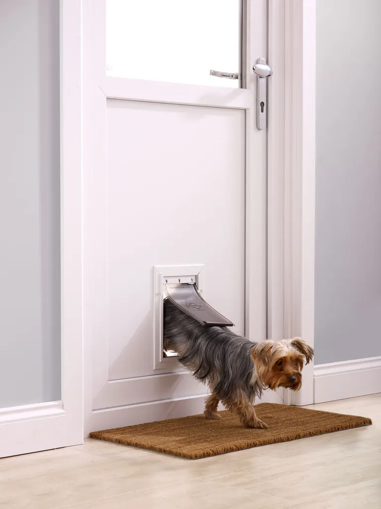 PetSafe, sportello per animali domestici 600 in alluminio sotto i 7 kg 5013