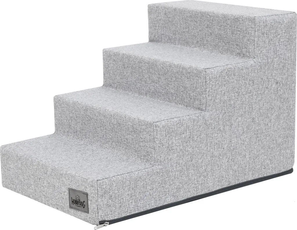 Hobbydog Inari Scaletta Ortopedica Cani 4 Step L 60x40x40 Cenere