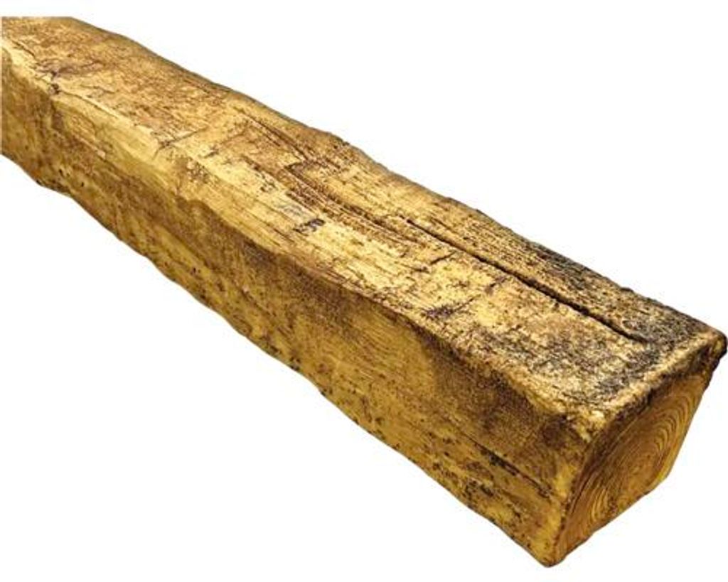 Umelý trámPolyuretánimitácia dreva dutý svetlý 12x12cm x 2m Obrázok produktu 