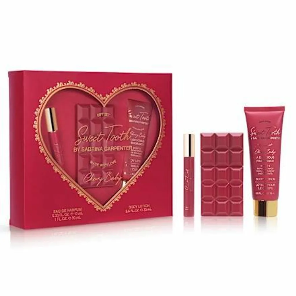 Coffret Sabrina Carpenter Cherry Baby pour un Parfum Fruité Longue Tenue