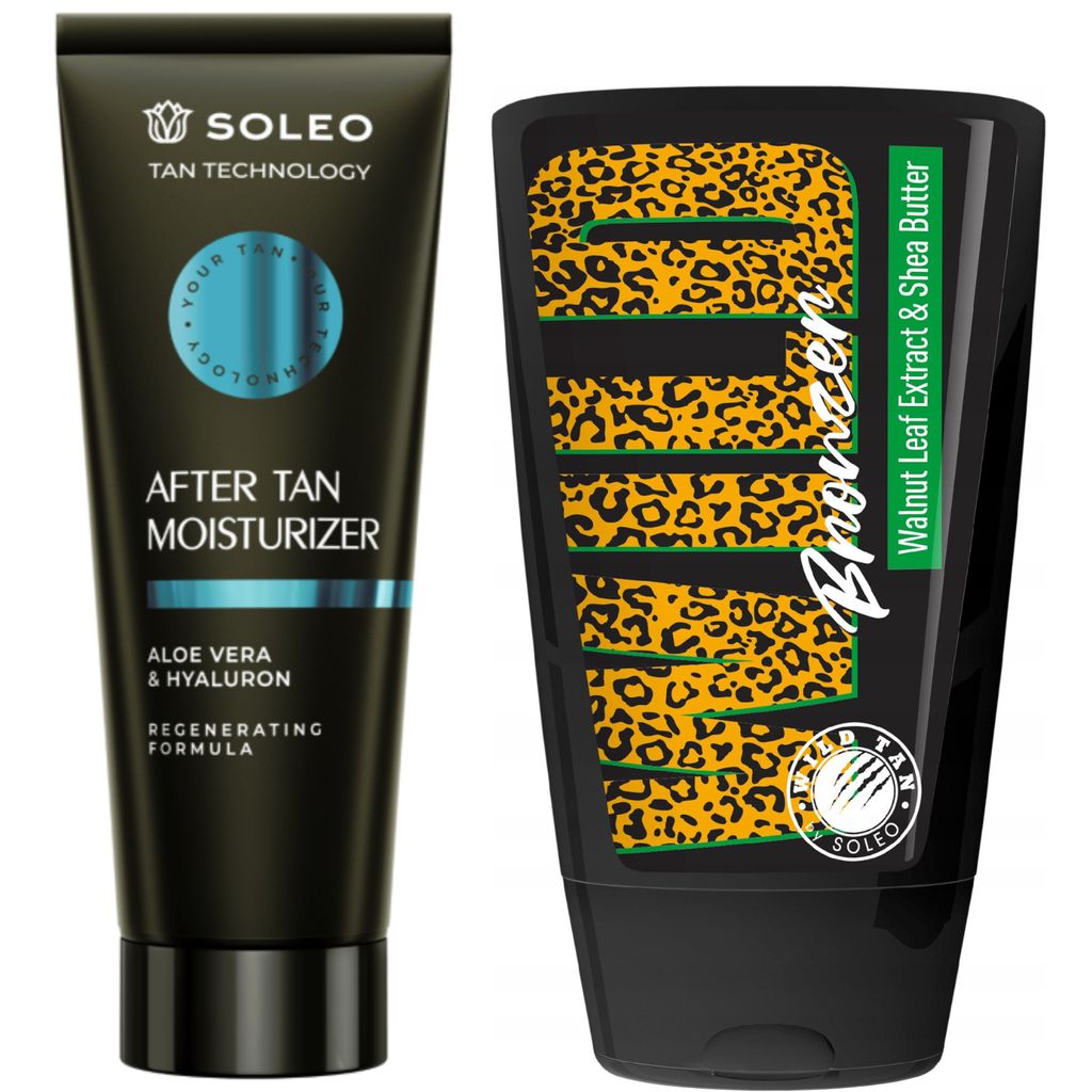 Soleo Tan Technology After Tan Feuchtigkeitscreme + Wild Tan Bronzer gratis