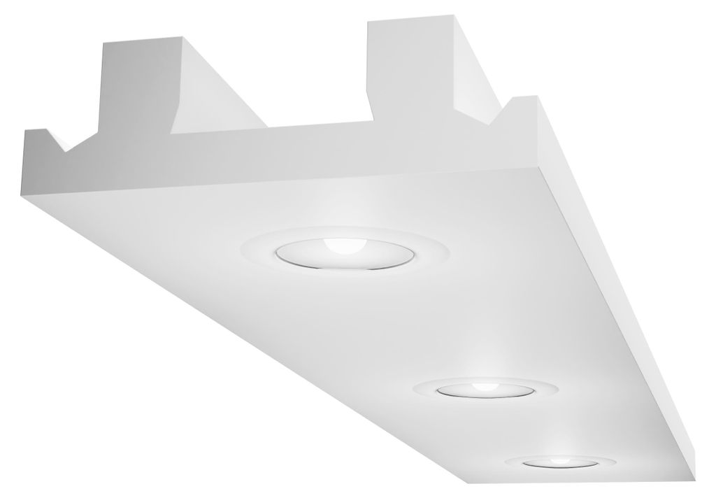 ELHARE Modanature per stucchi Profilo LED Spot Striscia di Immagine del prodotto 
