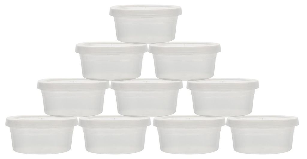 20 kleine, transparente Verpackungsmaterialien aus Kunststoff mit Klebstoff für Modellier- und Aufbewahrungsmaterialien, kompakt und leicht.