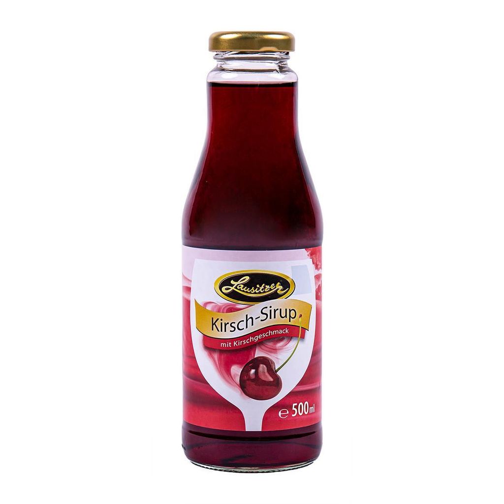 Lausitzer Kirsch-Sirup 12x 500ml Produktbild 