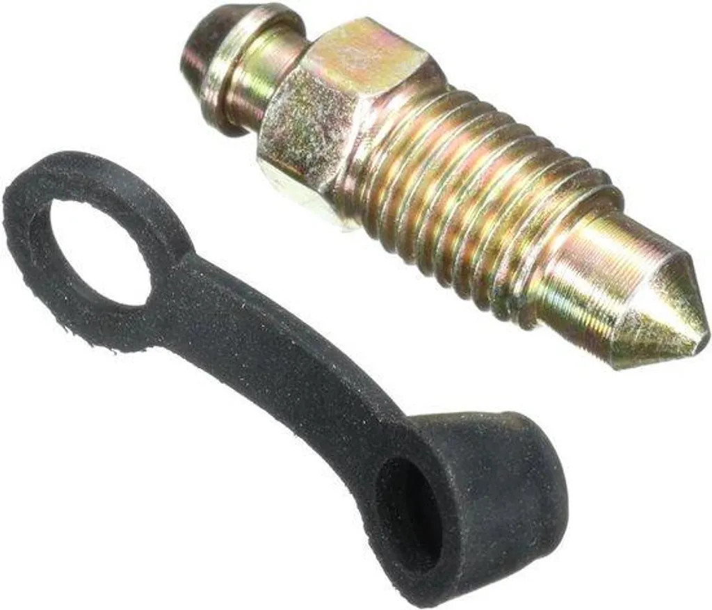 Vis de purge étrier de frein moto M10 x 1,25 mm en acier haute qualité