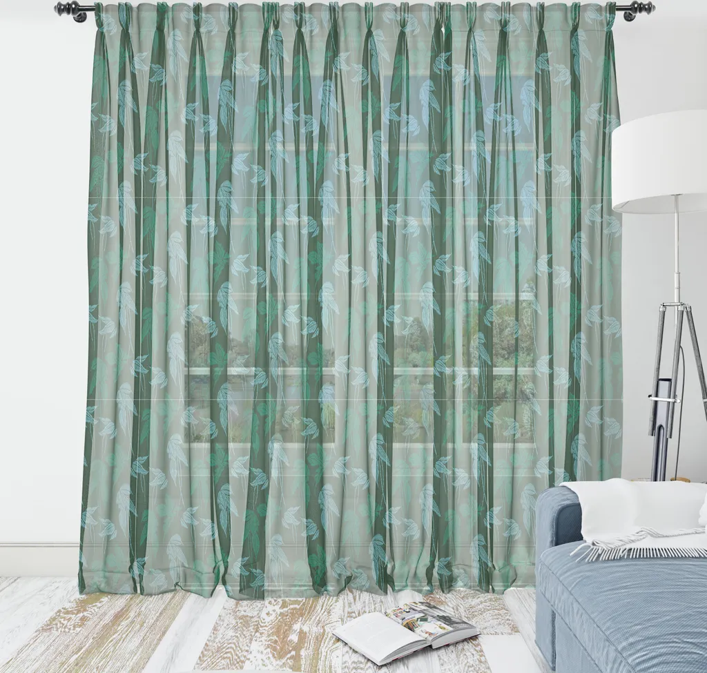 Arazzo Giungla Smeraldo ABAKUHAUS - Arredo Parete Seta Satin