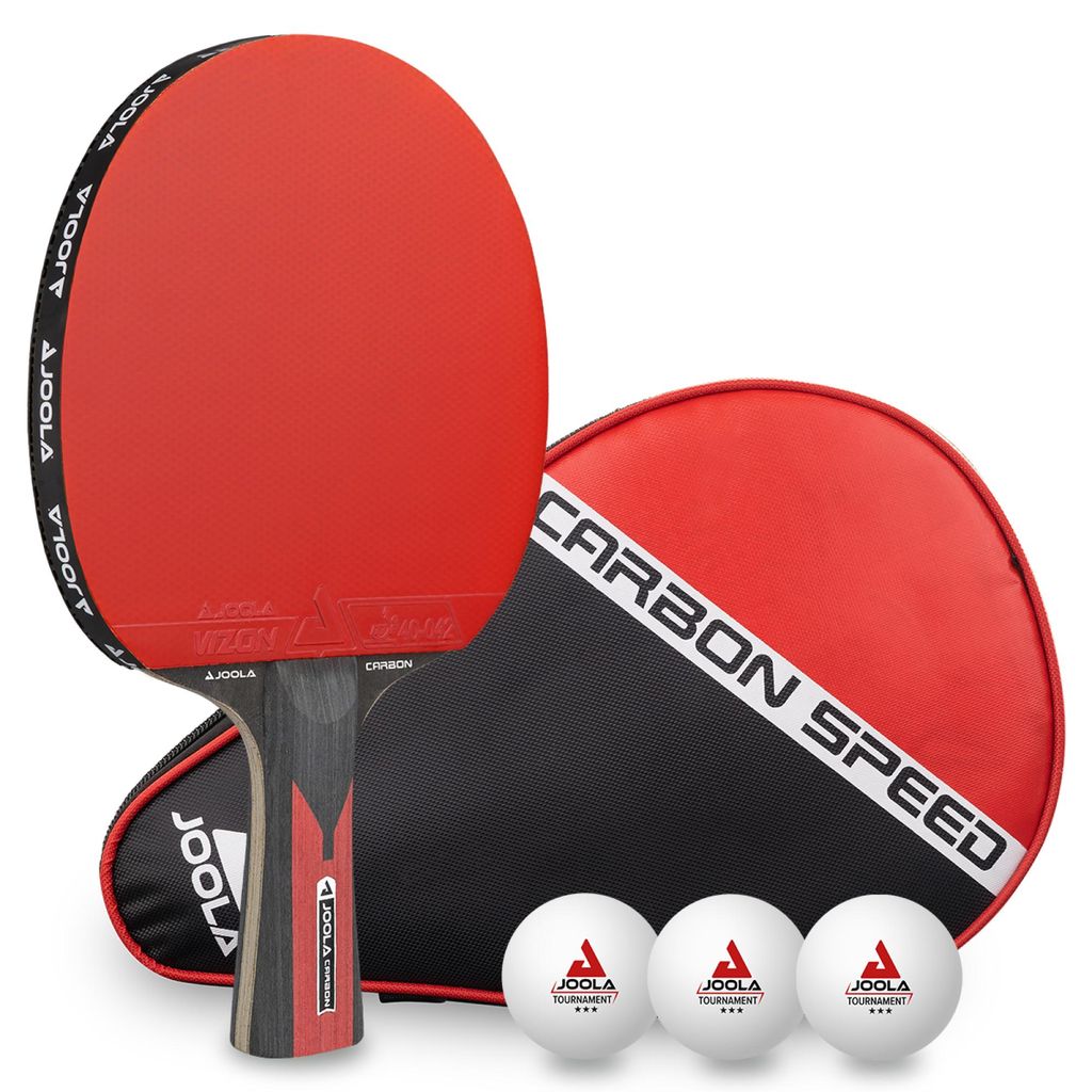 JOOLA Tischtennis Set Carbon Speed - Tischtennisschläger + Produktbild 