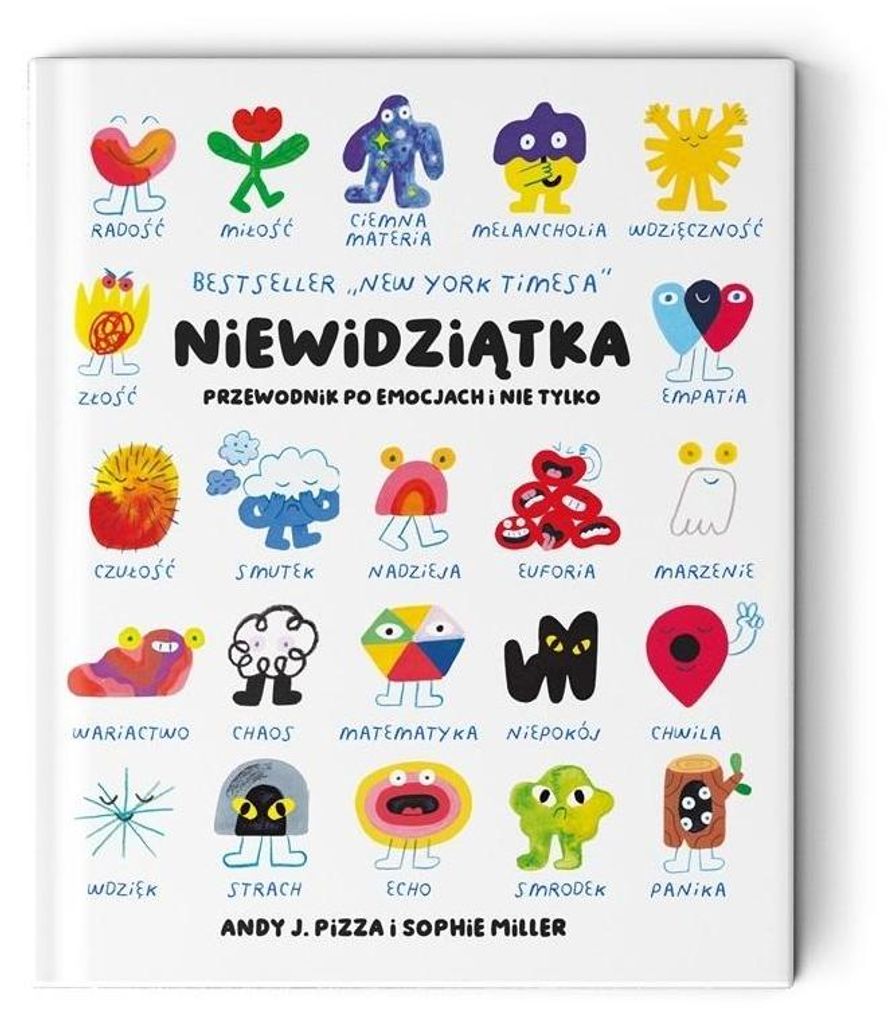 Niewidziątka. Przewodnik po emocjach i nie tylko - ksiazka dla dzieci