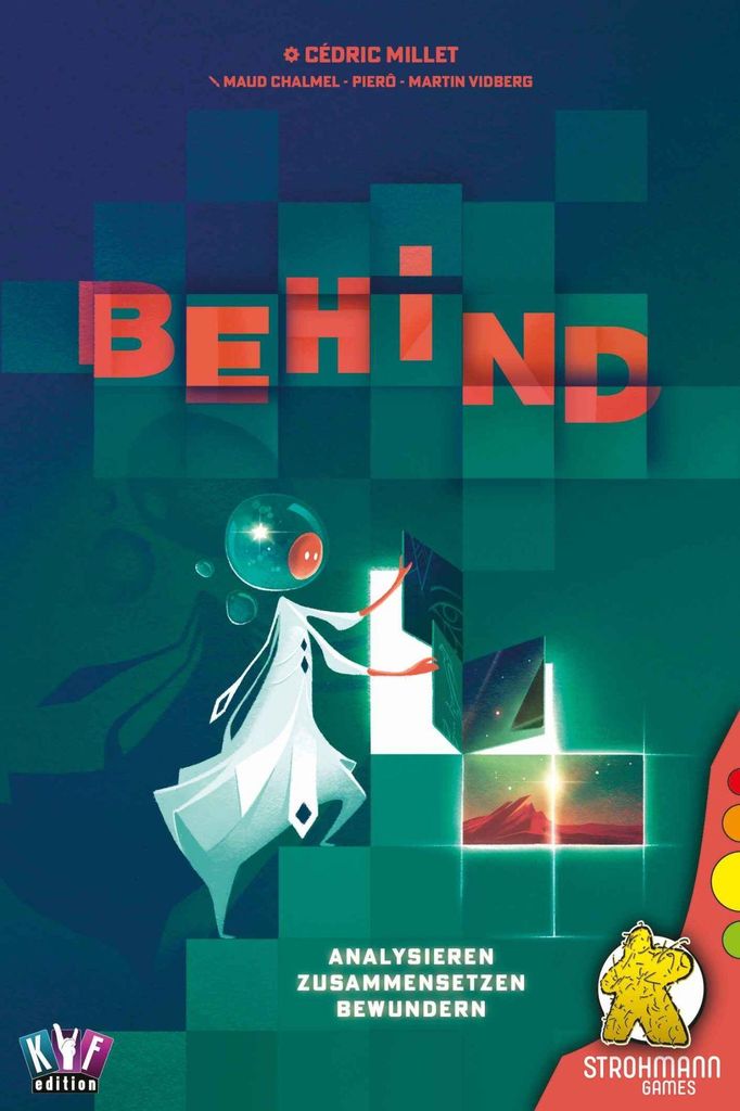 Behind Krimi-Puzzle: Kooperatives Detektivspiel mit 3 Fällen