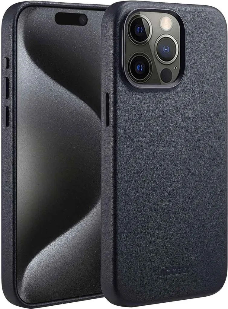 Recensione Cover Pelle iPhone 15 Pro Max Accezz MagSafe Nero Onice