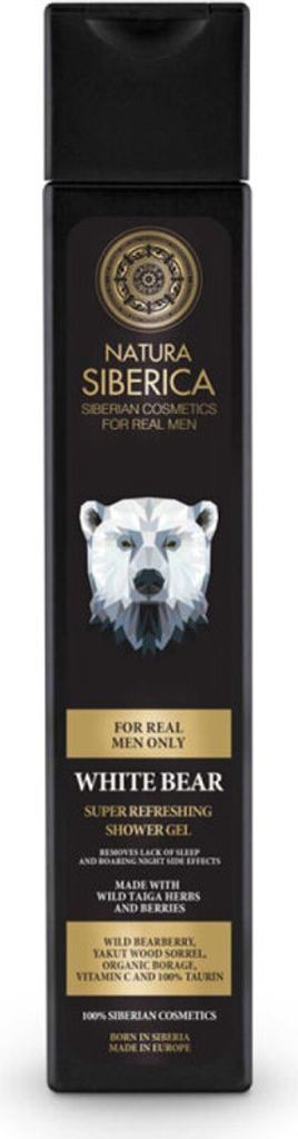 Natura Siberica Gel douche rafraîchissant pour hommes à Image du produit 