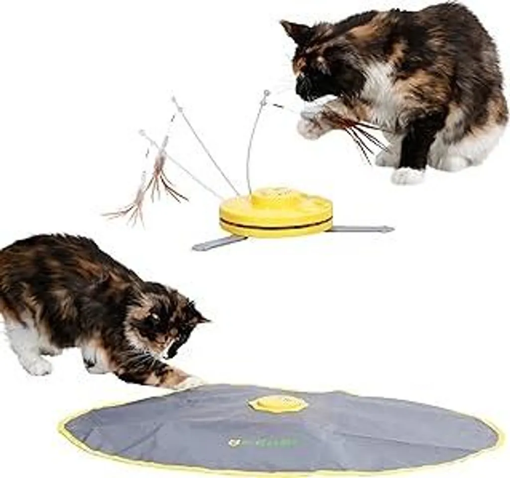 Gioco Gatti Kerbl 2in1 Catch the Tail: Stile e Divertimento