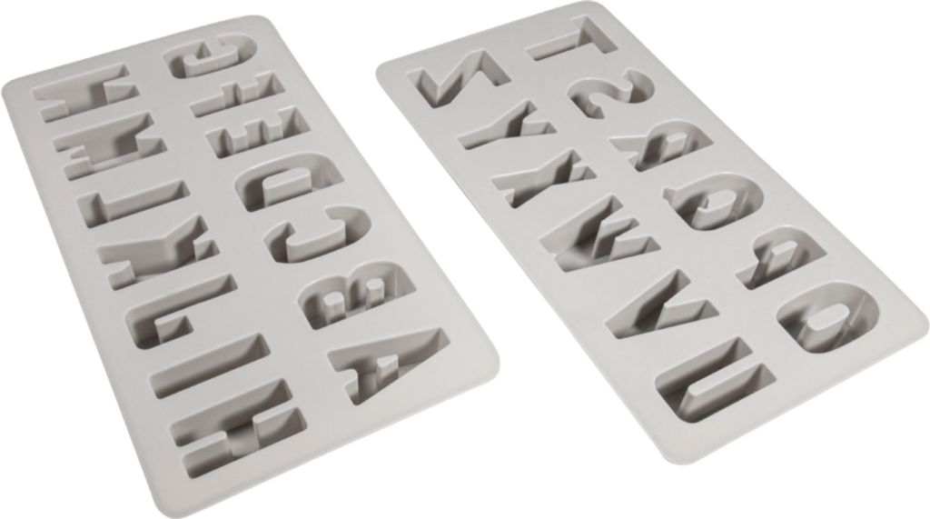 Rayher Silikon Gießform ABC, 2teilige Form mit 26 Produktbild 