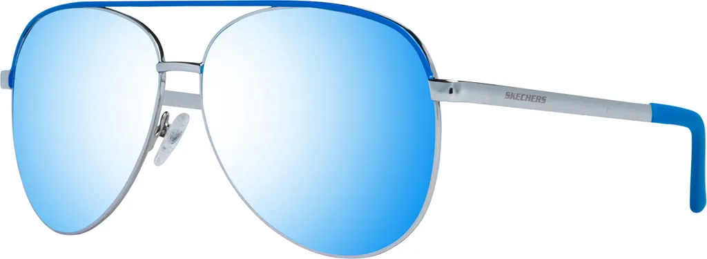 Skechers SE6111 Sunglasses Review: Metallo Lucido e Lenti Blu