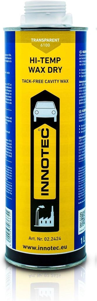 Innotec Hi-Temp Wax Dry Trasparente - Conservazione di Immagine del prodotto 
