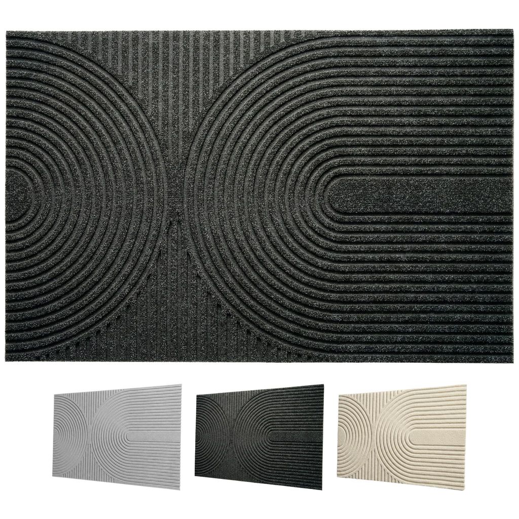 Tapis anti-salissures Floordirekt Circa, tapis lavable pour Image du produit 