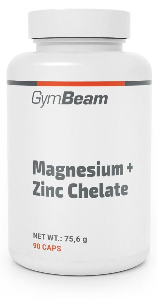 GymBeam - Magnesium + Zink Chelat, 90 Kapseln Produktbild 