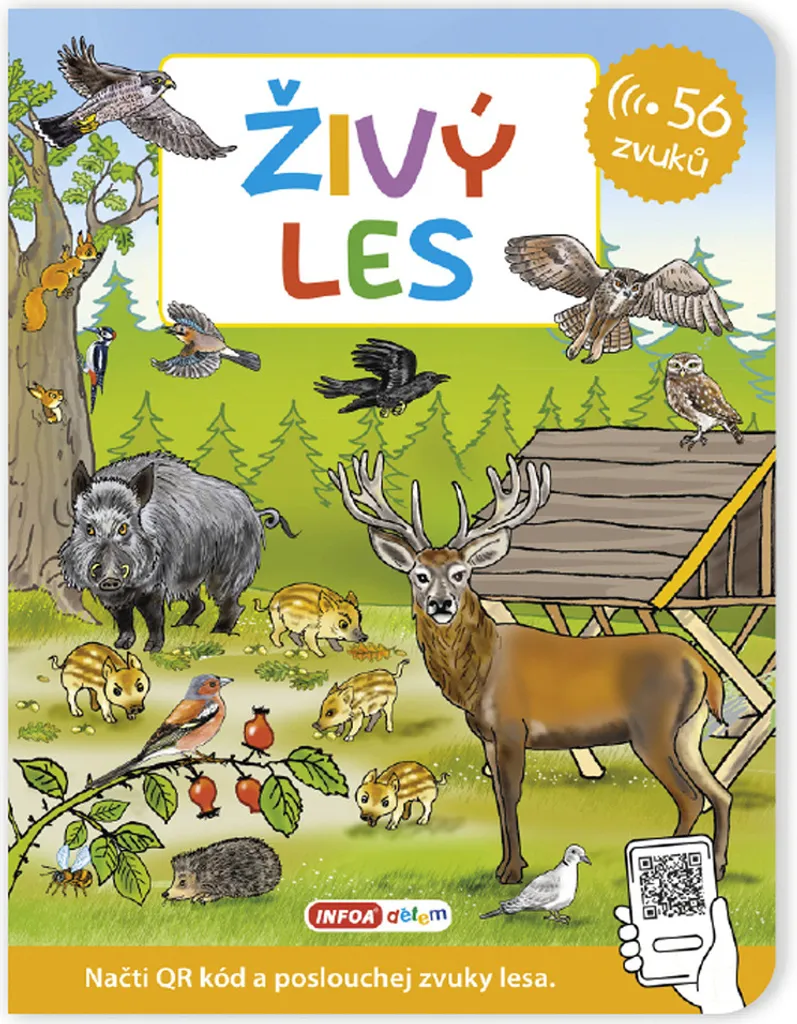 Identifiez 56 sons de la nature avec le livre Forêt Vivante et ses QR codes