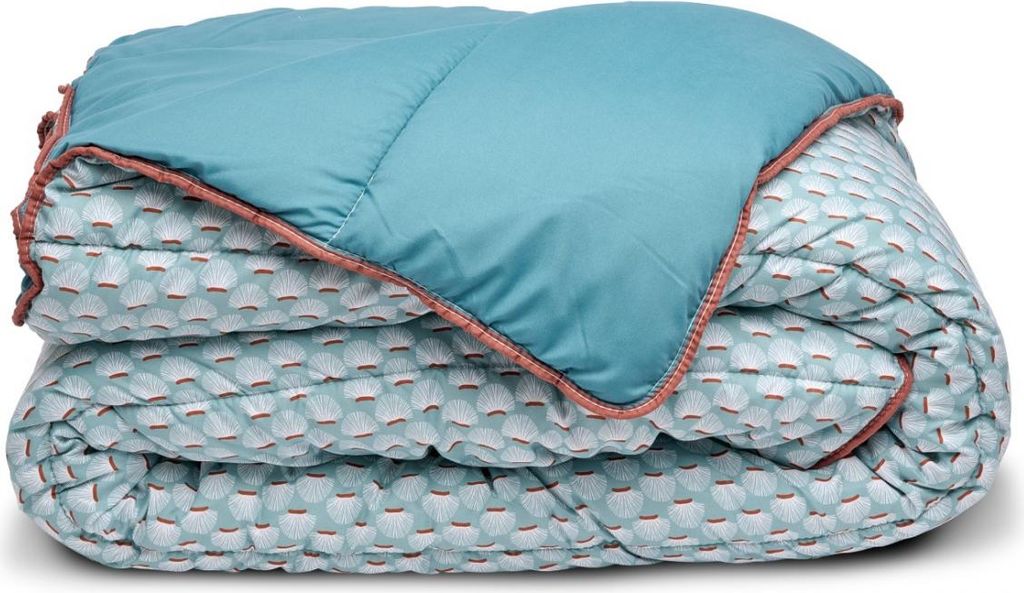 Bleu Calin Couette Imprimée Douceur - Chaude 350g/m2 - Image du produit 