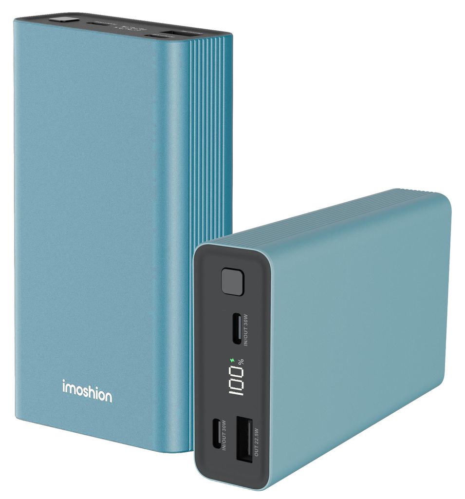 imoshion Ultra Series Aluminium Powerbank 20.000 mAh - Produktbild 