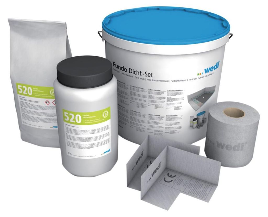 Kit d’étanchéité Fundo pour receveur à carreler wedi Image du produit 