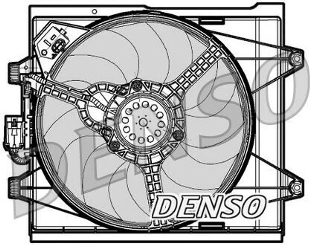 Ventilateur 51787116 Fiat 500 - Solution Surchauffe Moteur DENSO