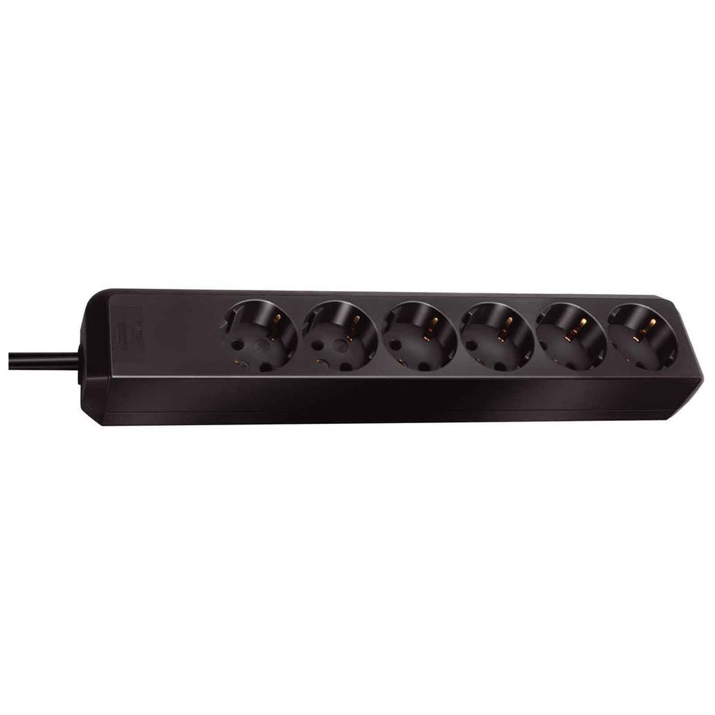 Brennenstuhl Eco-Line Steckdosenleiste 6-fach schwarz 1,5m Produktbild 