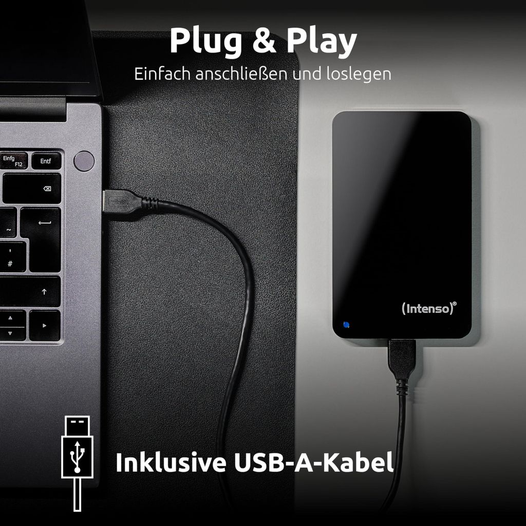Intenso Portable Hard Drive 320 GB, Certified , 320 GB, Produktbild 