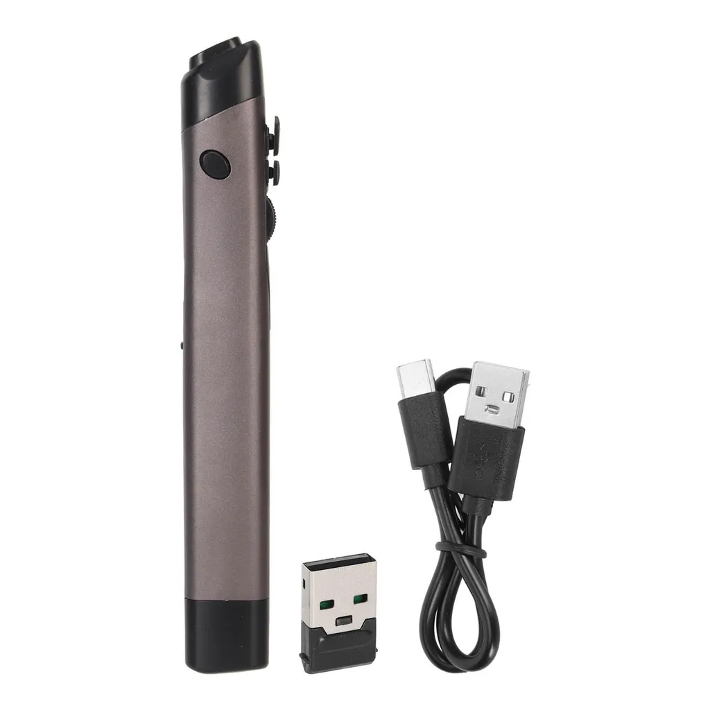 Mini Souris Stylo Sans Fil Bluetooth et Pointeur Optique pour Ordinateur