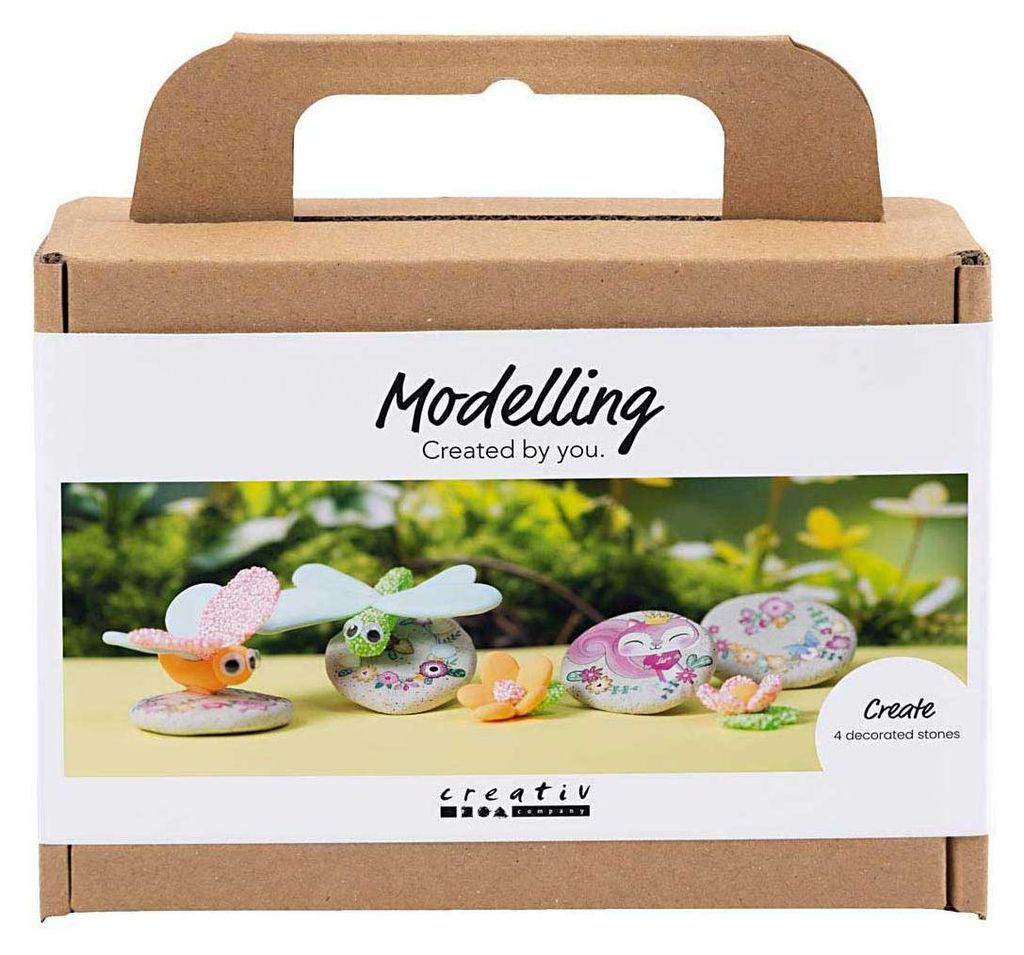 Creativ Company 977811, Modellierlehm für Kinder, 5 Jahr(e), Mehrfarbig