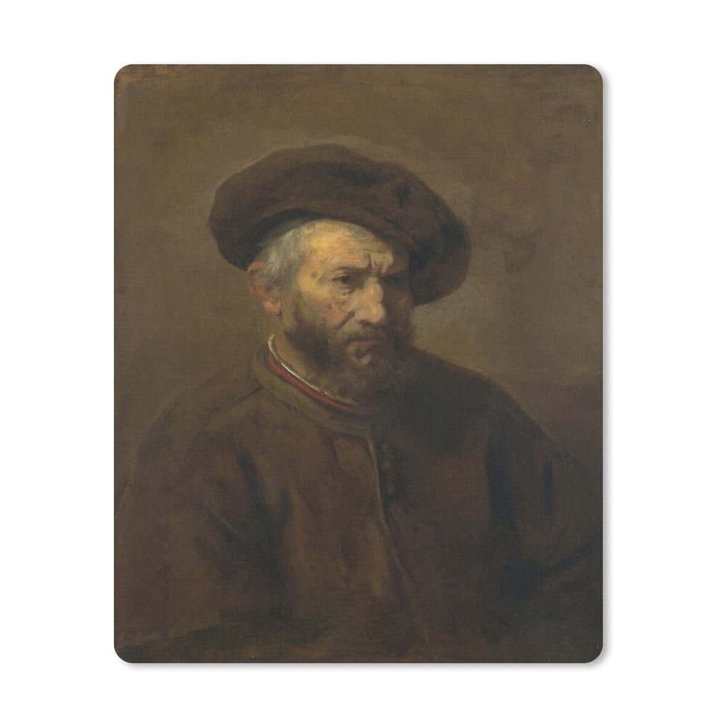 MuchoWow Mauspad Mousepad Selbstbildnis - Rembrandt van Rijn 30x40 cm - Mousepads - Maus Mat - Pad - Mausunterlage - Mausmatten