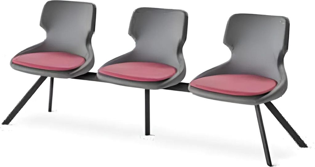 Bürostühle Schwarz Bordeaux Modern Leder Edelstahl Arbeitszimmer Büro