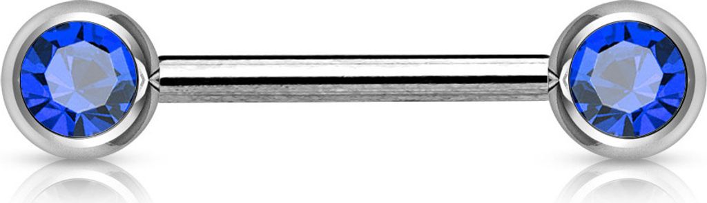 viva-adorno Nippel Barbell Piercing Stab Brustpiercing Produktbild 
