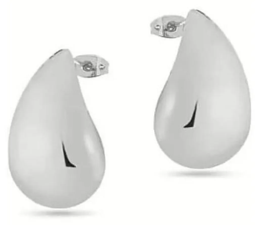 Boucles d'oreilles Tear Drop LJ2720 en acier inoxydable anti-ternissement