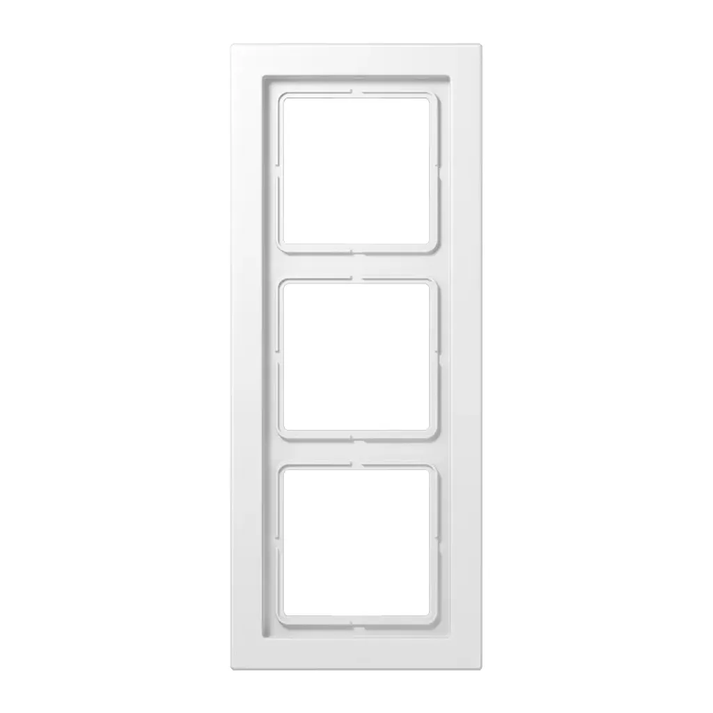 Cadre Jung triple blanc LSD 983 BF WW pour un mur propre et épuré