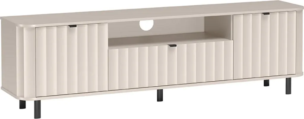 Selsey Novado Buffet TV gris cachemire 196 cm avec tiroir et rangement