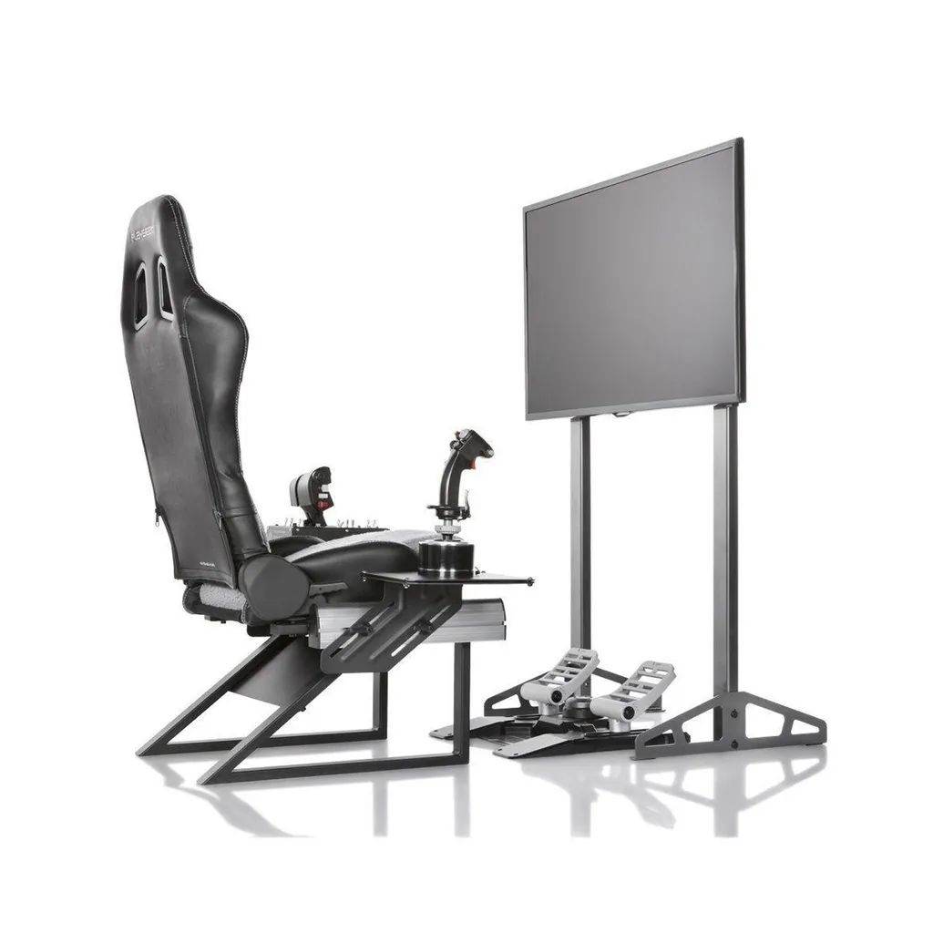 Playseat TV Stand PRO Support Écran 65 Pouces Autonome en Gris Métal