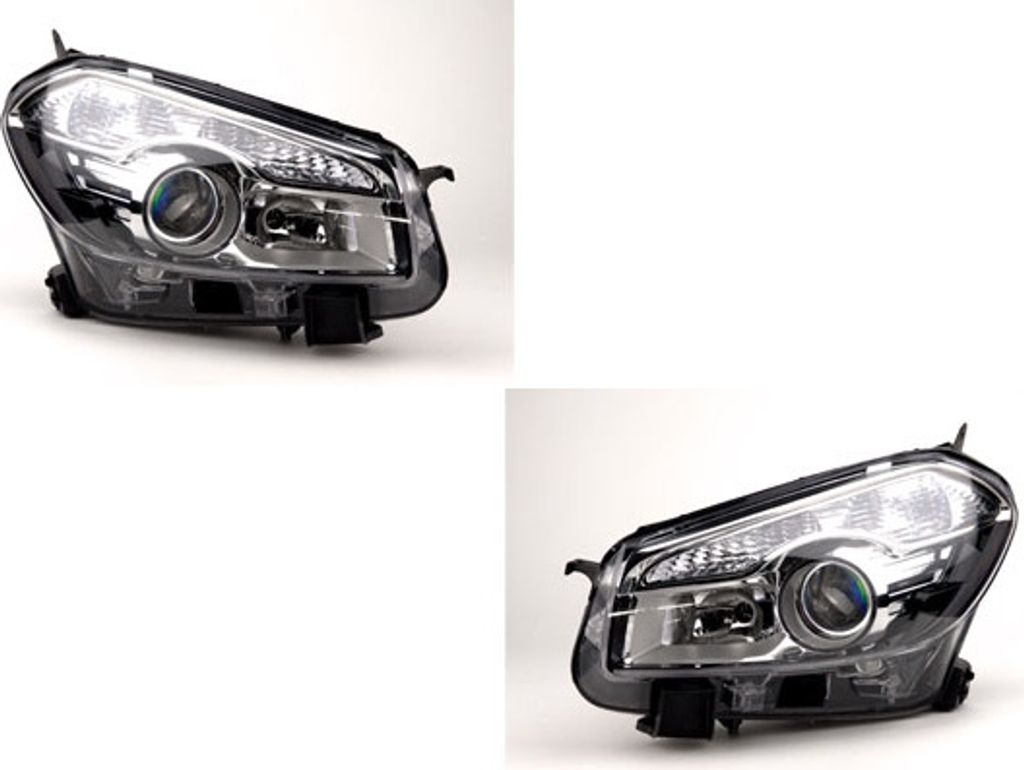 Johns, Scheinwerfer Xenon passend für Nissan Qashqai J10 10- D1S H7 Set Links Rechts 26060BR60A 26060BR60B 26060BR62A 26010BR60A 26010BR60B 26010B...