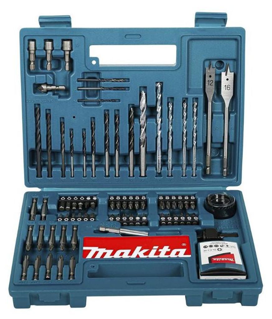 Makita set d'embouts et de forets en coffret 100 pièces ; Image du produit 