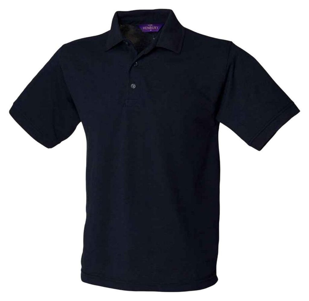 Henbury - "65/35 Classic" Poloshirt für Herren, Piqué LT5766 (L) (Marine)