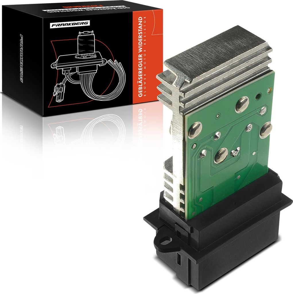 Frankberg 1x Widerstand Vorwiderstand Gebläsemotor für Renault Megane I Megane Scenic BA0/1_ JA0/1_ 1996-2003