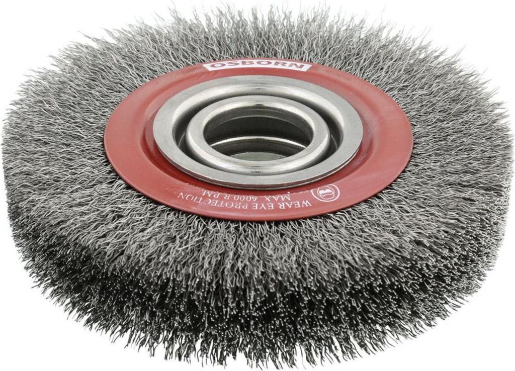 Osborn brosse ronde acier 200x30mm Image du produit 