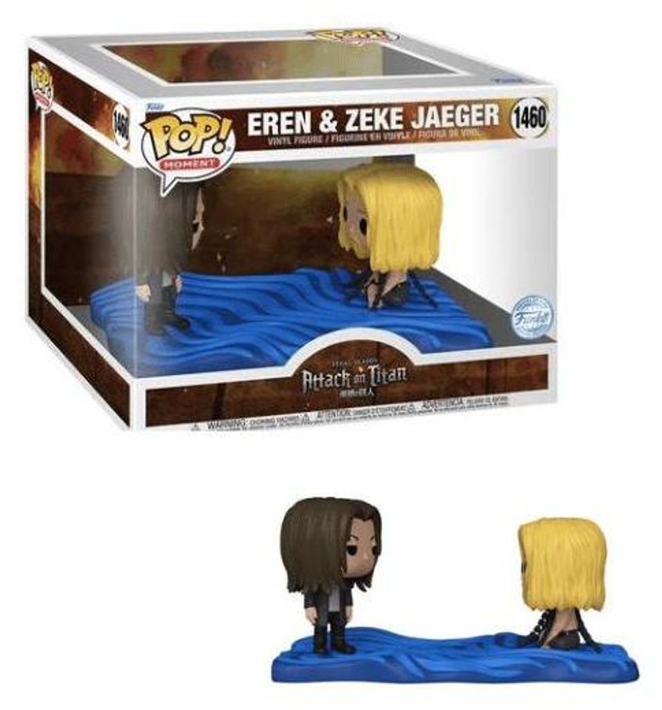 Funko Pop! Attack on Titan - Eren & Zeke Jaeger Moment Produktbild 