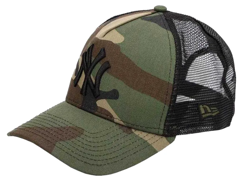 Casquette New Era Verte PP11602 avec Filet Respirant et Snapback