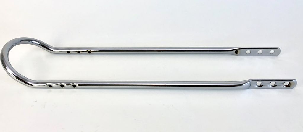kurze Sissybar 59 cm verchromt