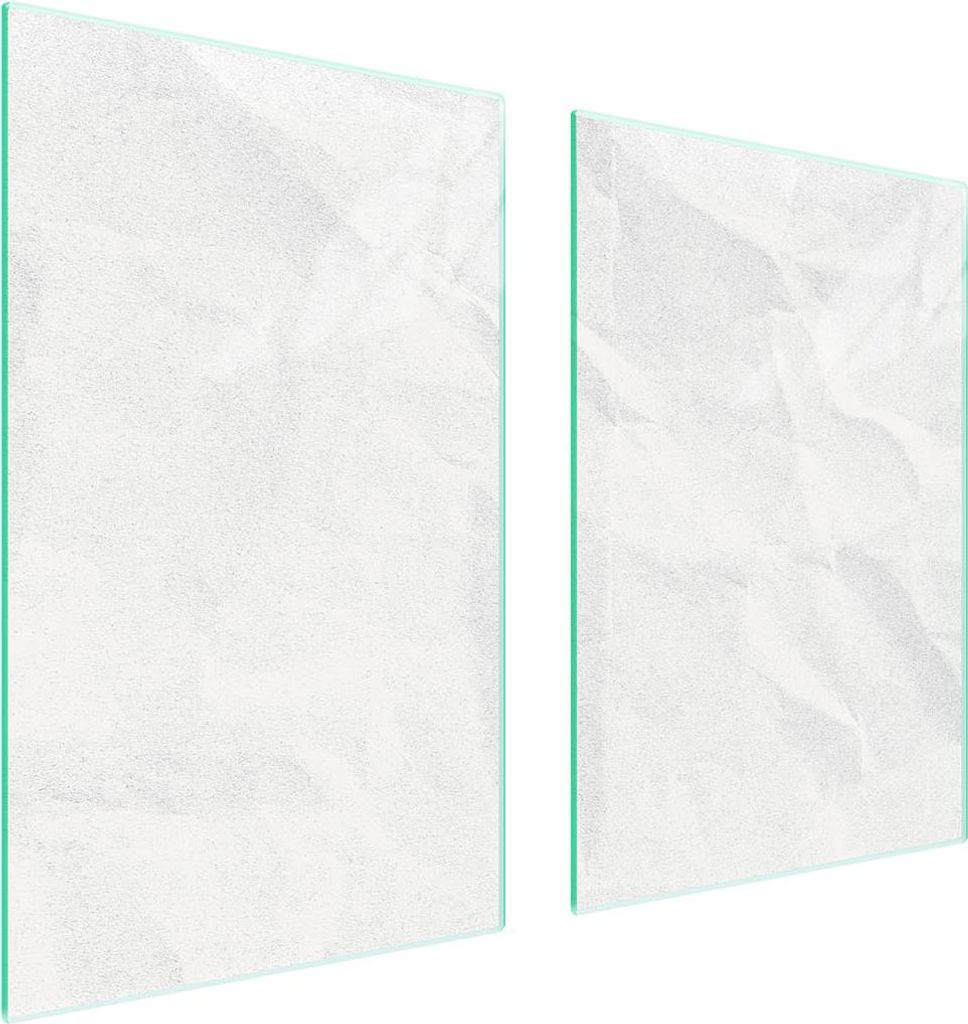 Glasschutzplatte Für Küche 65X52 Weiss